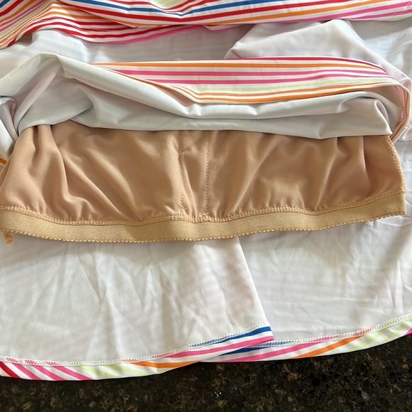 Kortni Jeane Swing Top, Small Stripes, M - Picture 4 of 5